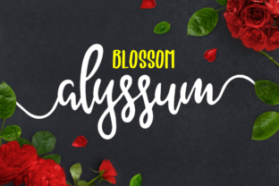 Alyssum Blossom: The Perfect Script Handwritten Font Duo for Modern Web Design