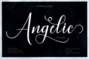 Angelic Script Font for Elegant Brand Identity