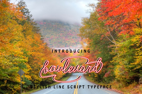 Boulevard: A Script Handwritten Font for Elegant Editorial Design