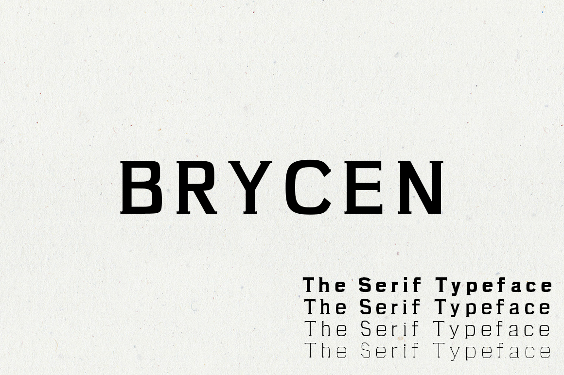 Brycen: A Modern Serif for Elegant Design