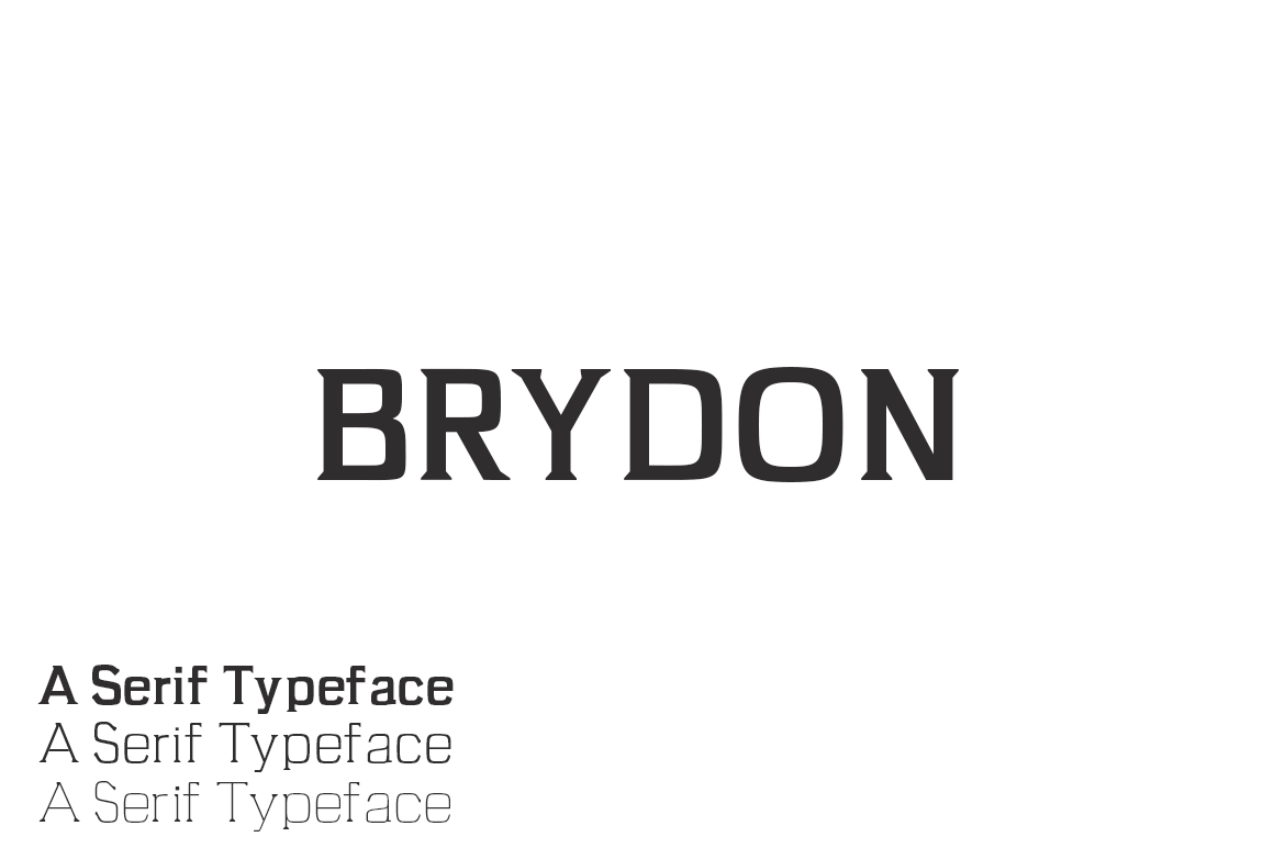 Brydon Typeface: A Modern Serif for Editorial Design