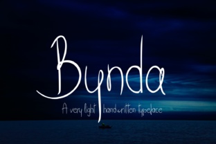 Bynda Script Handwritten Font for Delicate Brand Identity