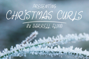 Christmas Curls: The Perfect Script Handwritten Font for Holiday Designs