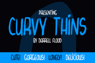 Curvy Thins: A Script Handwritten Typeface for Engaging Editorial Design