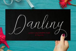 Danliny: A Contemporary Script Handwritten Font for Elegant Web Design