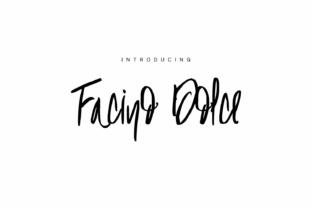 Facino Dolce Typeface Review: Luxe Script for Brand Identity