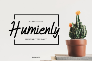 Humienly: A Handwritten Font for Editorial Elegance