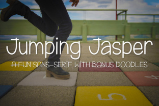 Jumping Jasper: The Playful Handwritten Font for Quirky Editorial Designs