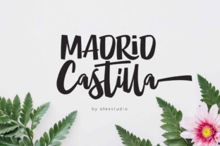 MADRID Castilla: A Bold Script Font for Distinctive Brand Identity