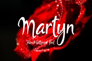 Martyn Script Font for Elegant Handmade Designs