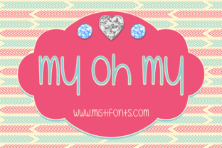 My Oh My: A Stylish All Lowercase Font for Craft and Design Projects