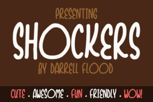 Shockers: The Felt Marker Font for Fun Brand Identity