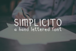 Simplicito: A Script Handwritten Font for Modern Campaign Design