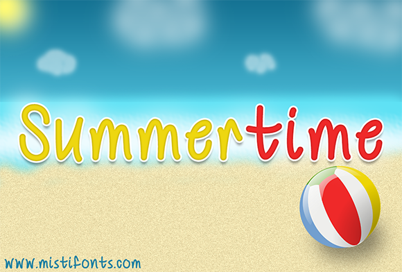 Summertime Typeface: A Warm Handwritten Font for Branding