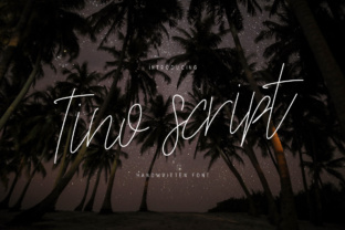Tino Script Font for Elegant Handmade Designs
